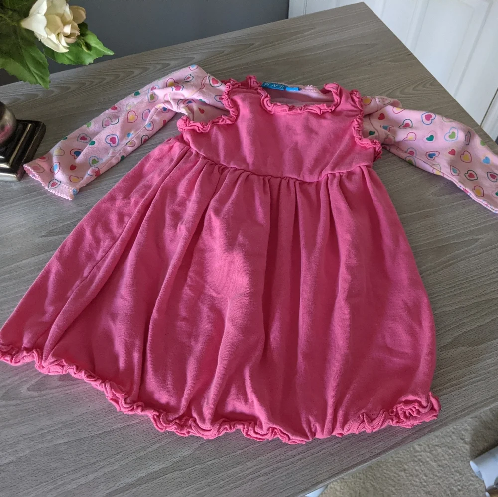 The Children's Place Dress & Long Sleeved Top 24m